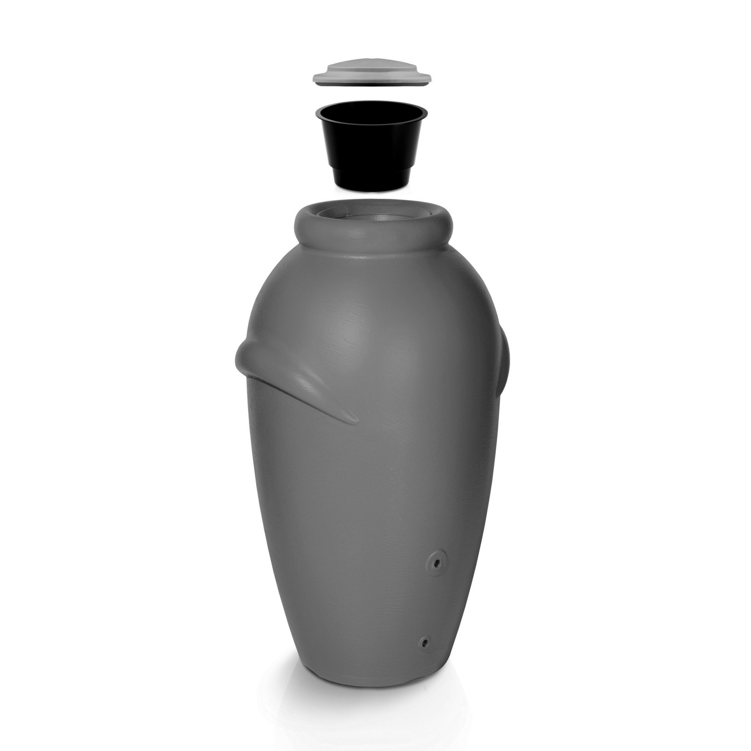 Lietaus vandens surinkimo bakas AQUACAN BABY 210 l | Grafitas