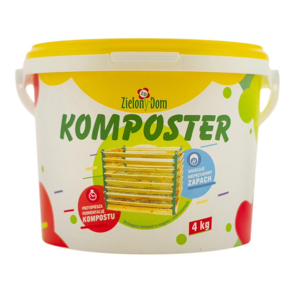 Komposteris, kompostavimo trąšos 4 kg ZielonyDom