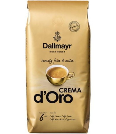 Dallmayr Crema d'Oro 1kg Kavos pupelės