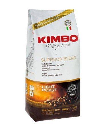 Kimbo Espresso Bar Superior Blend 1kg Kavos pupelės