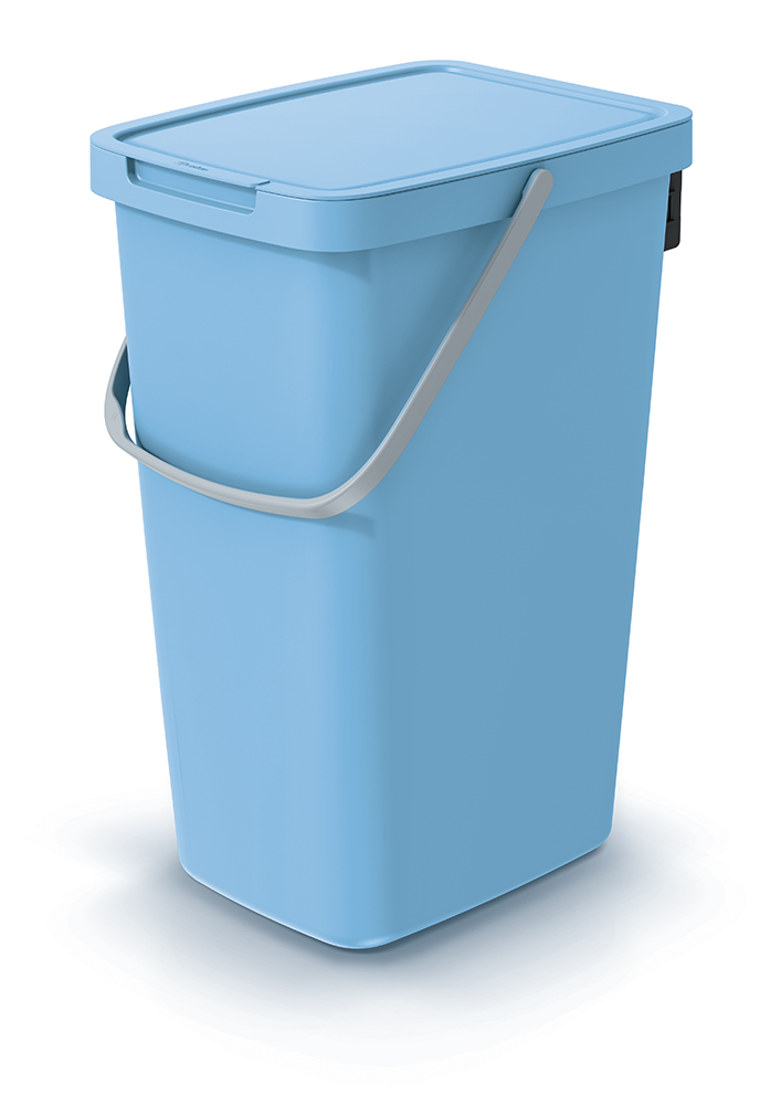 Šiukšliadėžė 20L SYSTEMA Q COLLECT | Šviesiai mėlyna