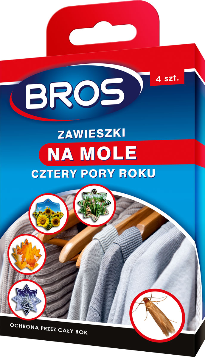 BROS Pakaba nuo kandžių 4 metų laikai 4 vnt.