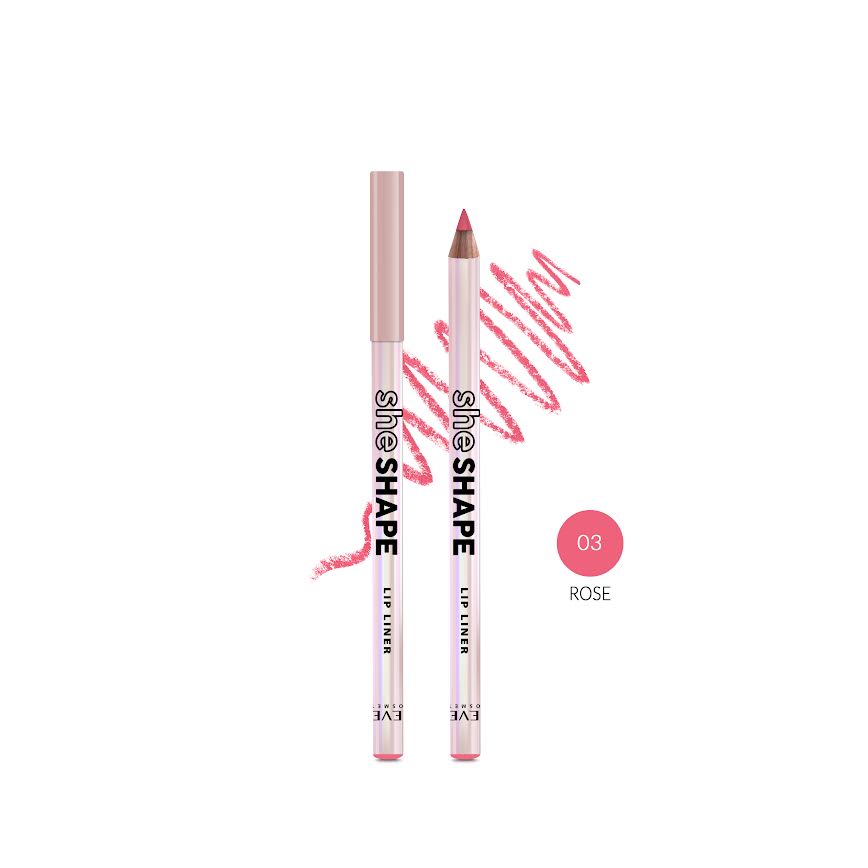 REVERS SHE SHAPE Lūpų pieštukas 03 Rosé