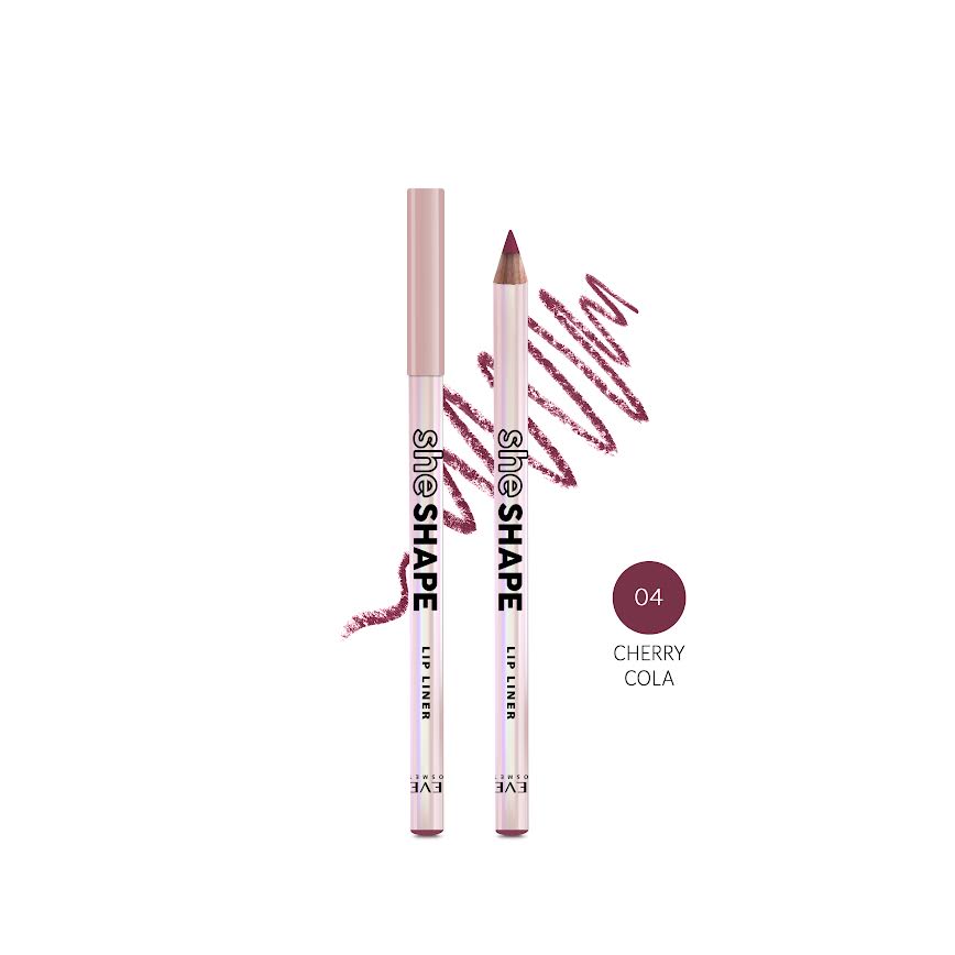 REVERS SHE SHAPE Lūpų pieštukas 04 Cherry Cola