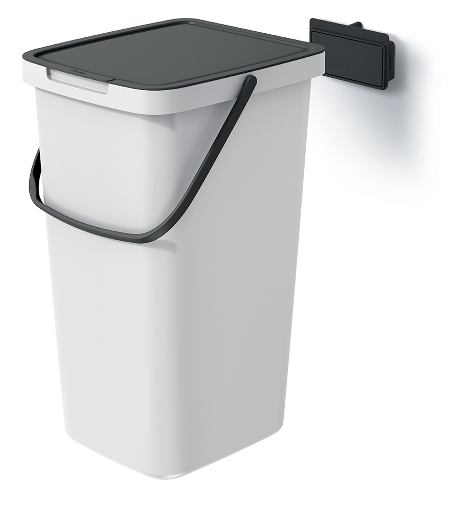 Šiukšliadėžė 20L SYSTEMA Q COLLECT | Pilka