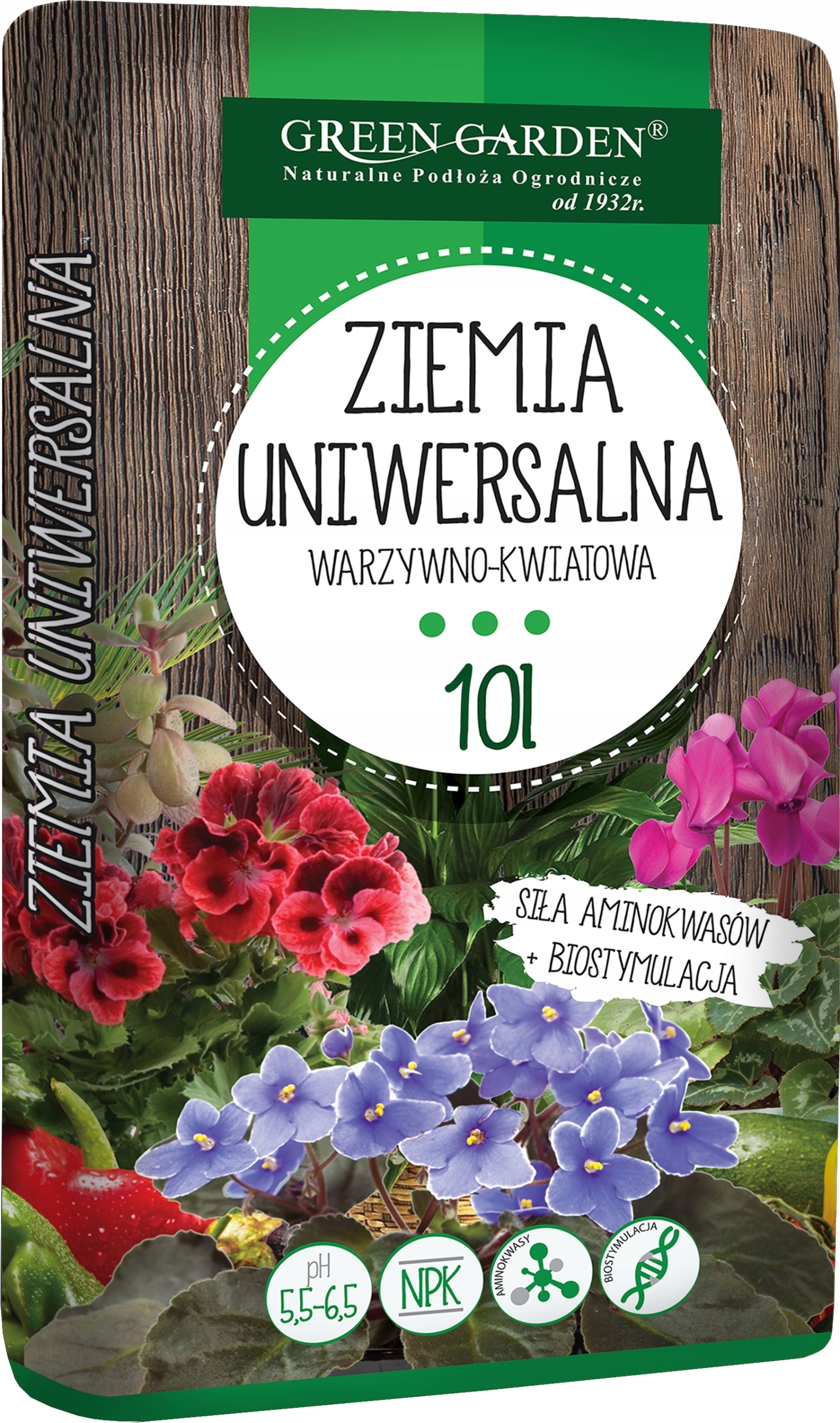 Daržovių ir gėlių substratas su Biostimuliacija | 10l