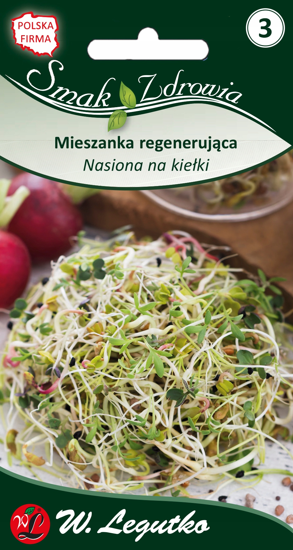 Daigų sėklos, regeneruojantis mišinys, 20g