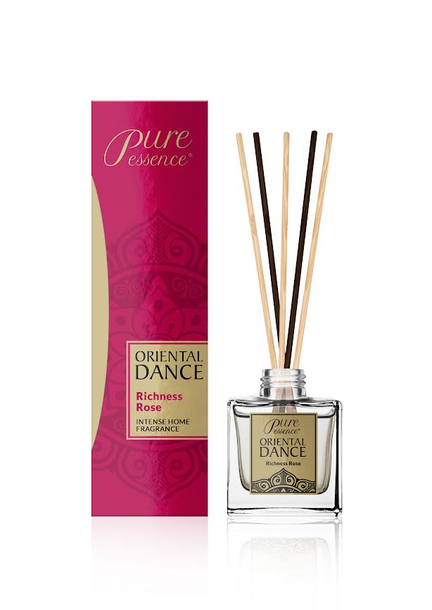 Kvapo difuzorius su pagaliukais Rožė Richness Rose 75ml Oriental Dance