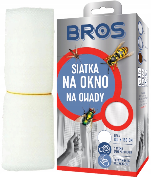 BROS Tinklas langui 150x180 - baltas