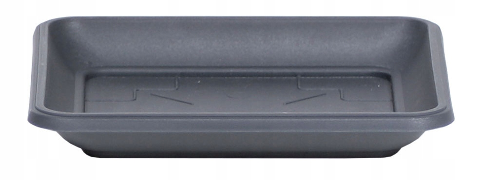 Kvadratinis padėklas 34cm TERRA PKWT34 | Antracito
