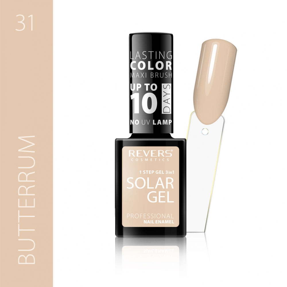 SOLAR GEL nagų lakas 12ml hibrido efektas 31