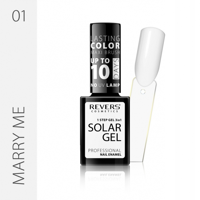SOLAR GEL nagų lakas 12ml hibrido efektas 01