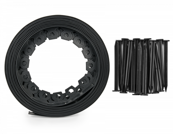 Sodo bortelis EASY BORDER SET 40mm | Juodas