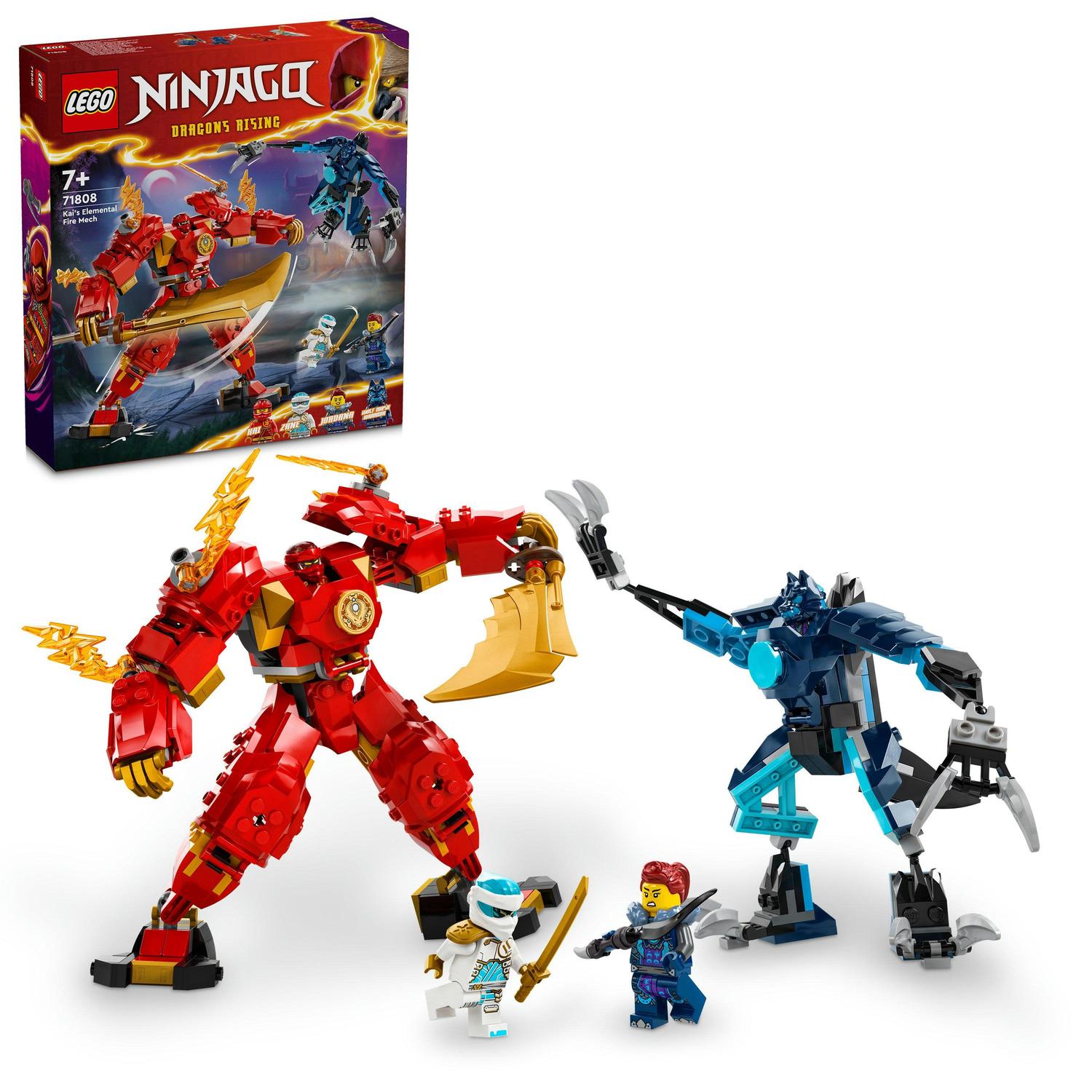 LEGO NINJAGO 71808 KAI UGNIES ELEMENTINIS MECHAS