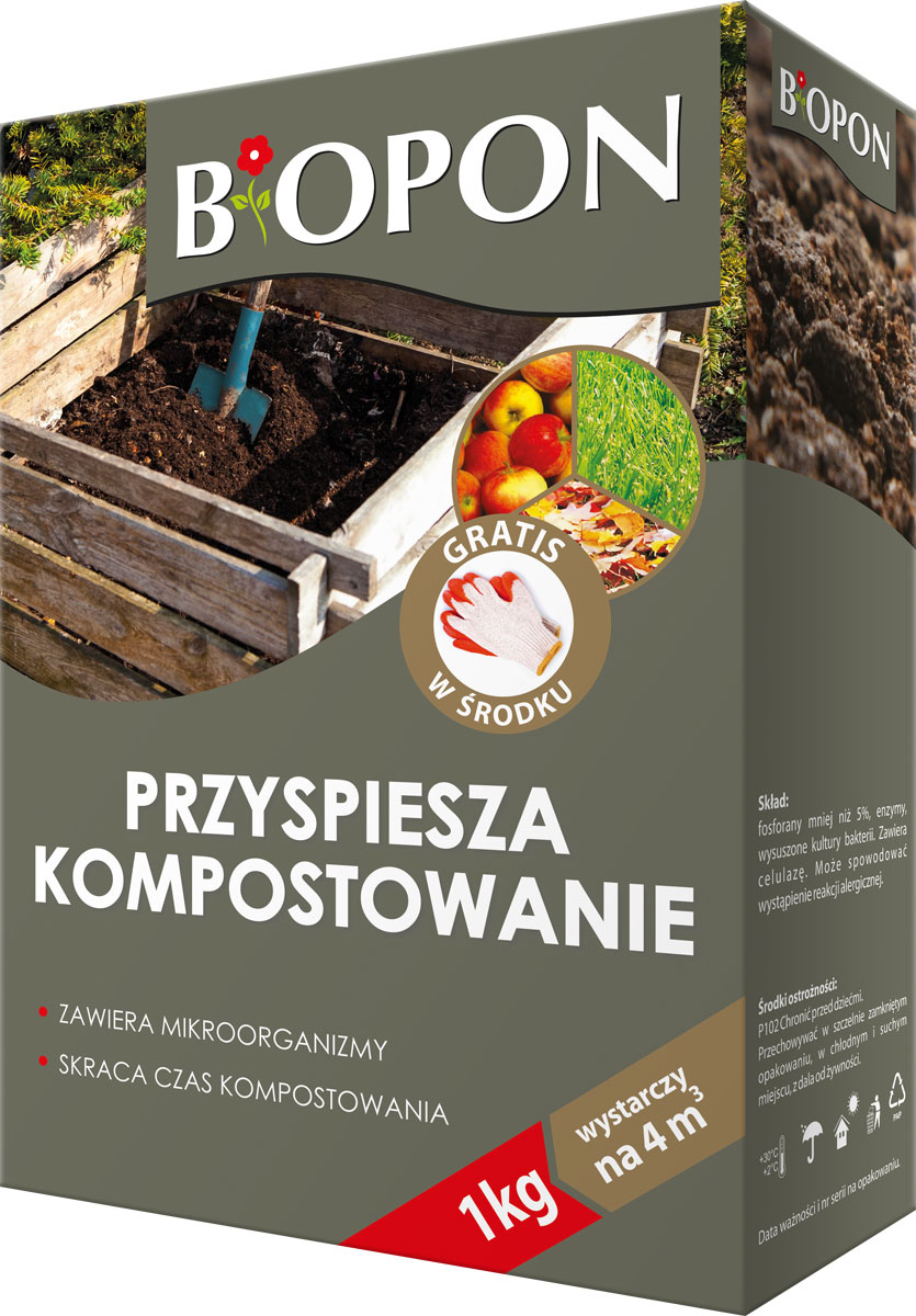 BIOPON Kompostavimo trąšos Komposter 1kg