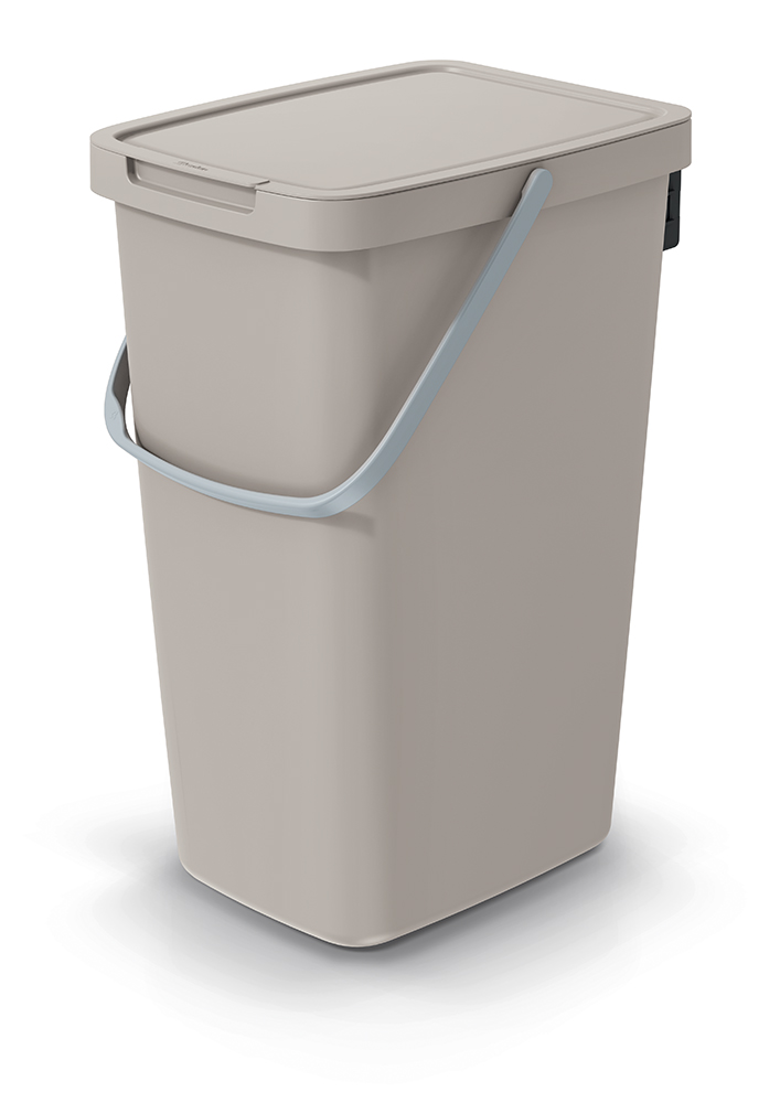 Šiukšliadėžė 20L SYSTEMA Q COLLECT | Šviesiai ruda