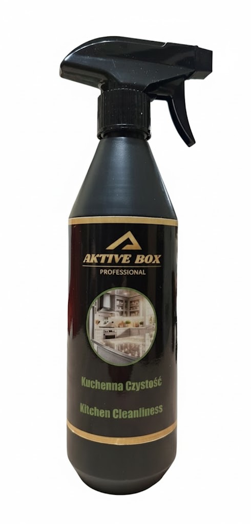 Virtuvės švara Profesionalus virtuvės ploviklis 500 ml AKTIVE BOX AB1217