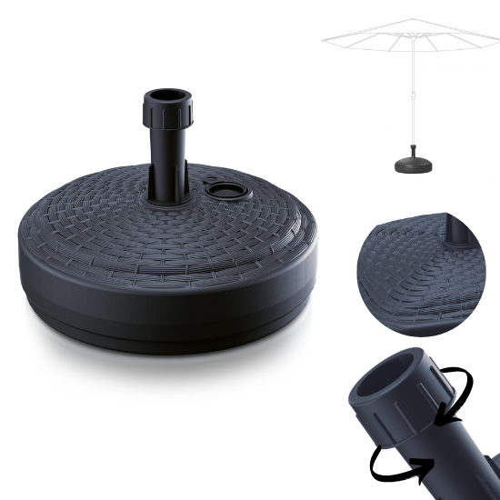 Skėčio pagrindas Umbrella Base MPOR | Antracitas