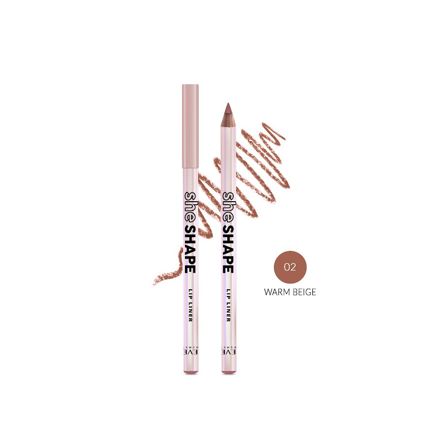 REVERS SHE SHAPE Lūpų pieštukas 02 Warm Beige
