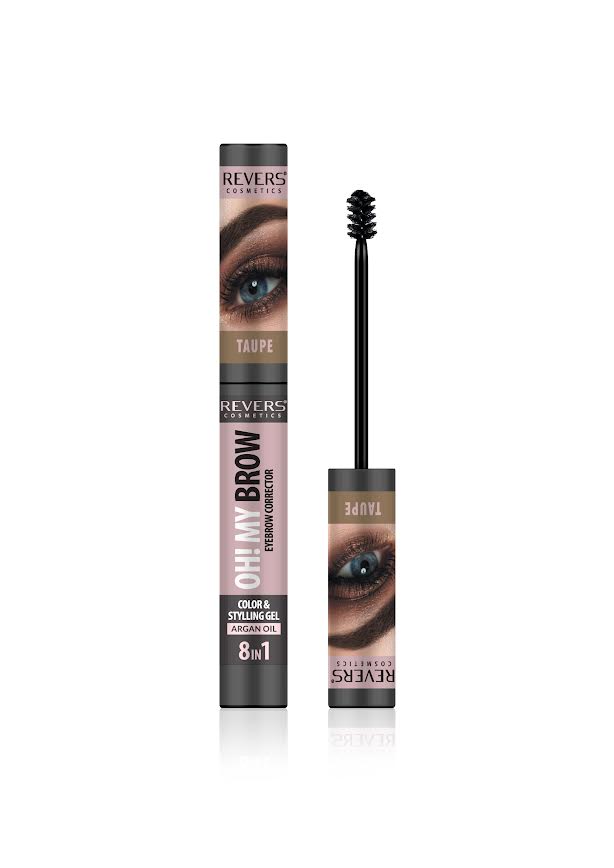 REVERS OH! MY BROW- Taupe- Antakių modeliavimo gelis-korektorius 7 ml
