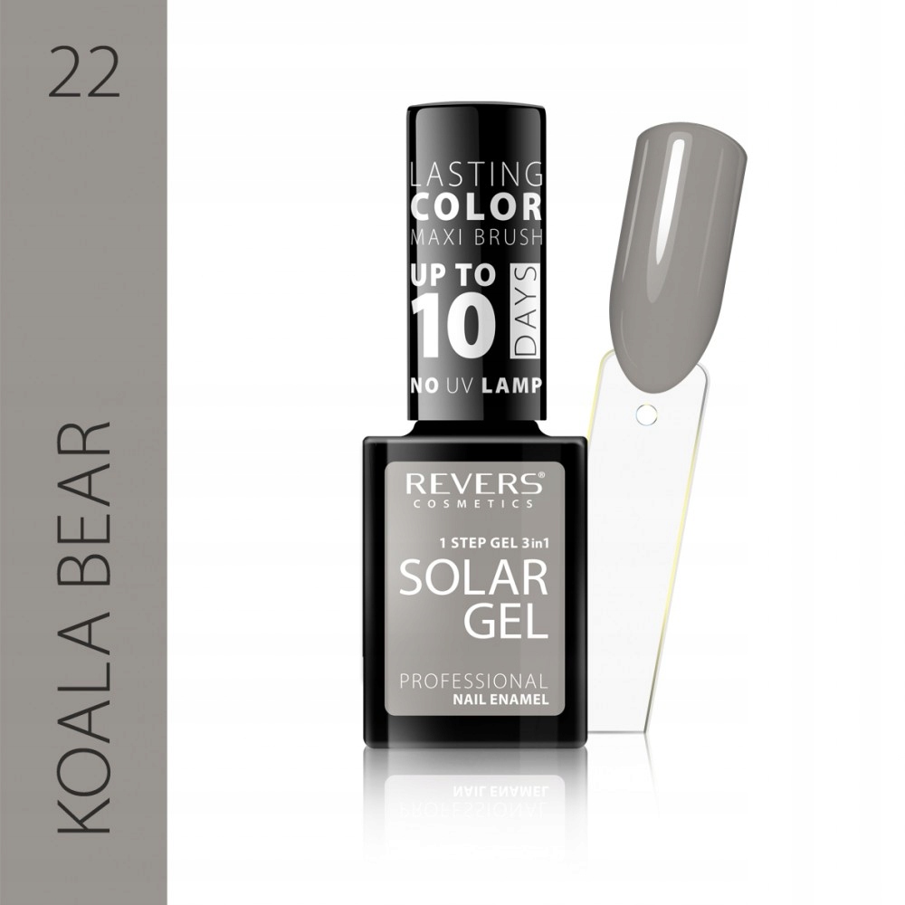 Nagų lakas SOLAR GEL 12ml hibridinis efektas 22
