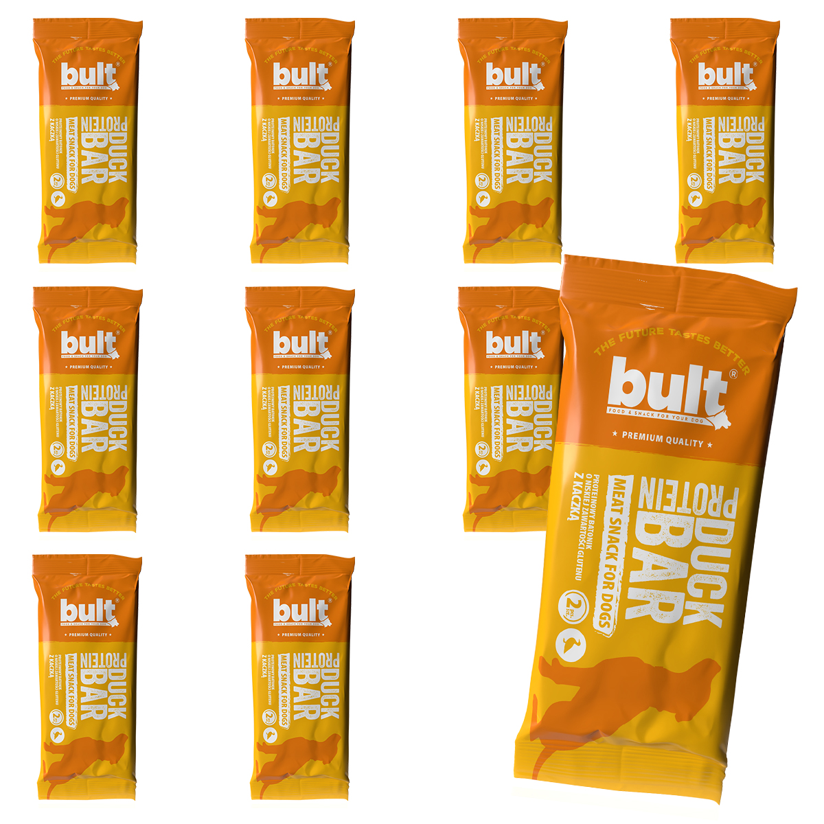 BULT BAR skanėstas šunims proteininis batonėlis Antiena 10x75g