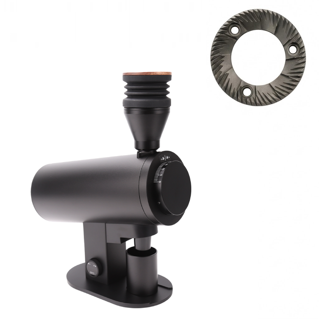 ROASTLY DF83V (DLC Burr) Kaffeemühle Gen 3 III V3, Berühmtes White Label, Elektrische Einzeldosis-Kaffeemühle, Nahezu Retentionsfrei (Schwarz)