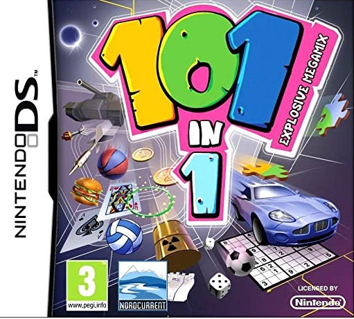 101 in 1 Explosive Megamix Nintendo DS pudełkowa