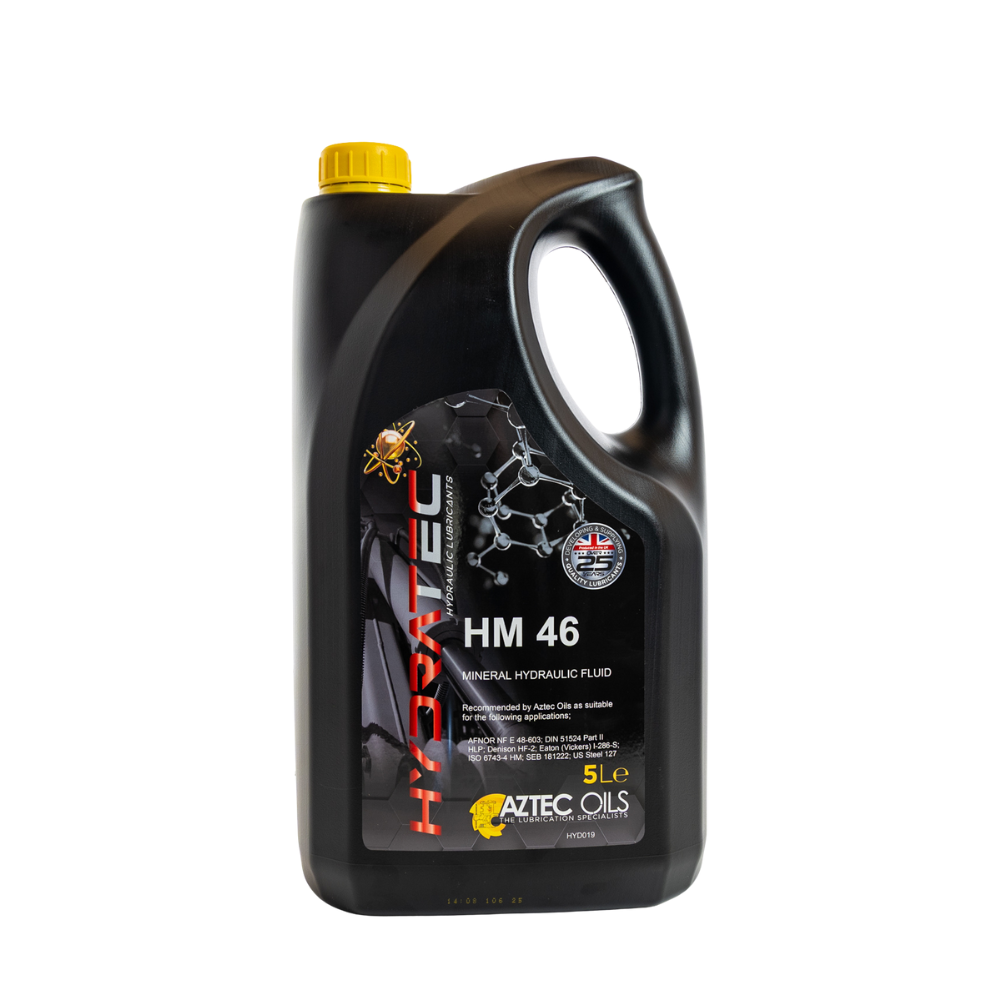 5L Hydratec ISO 46 Hydraulic Oil DIN 51524 Part II HLP AFNOR NF E 48-603