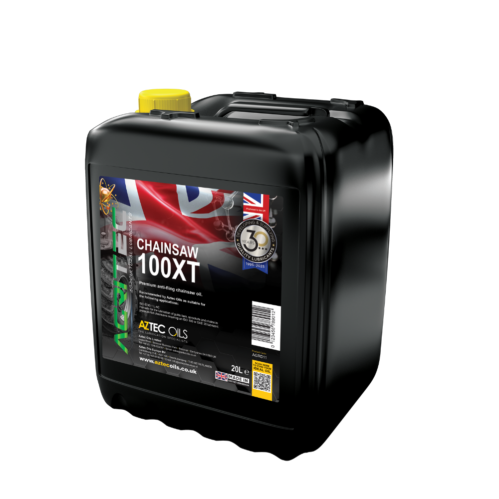 20L Agritec 100XT Chainsaw Oil SAE 30 ISO 100 Chain Oil All Makes & Models