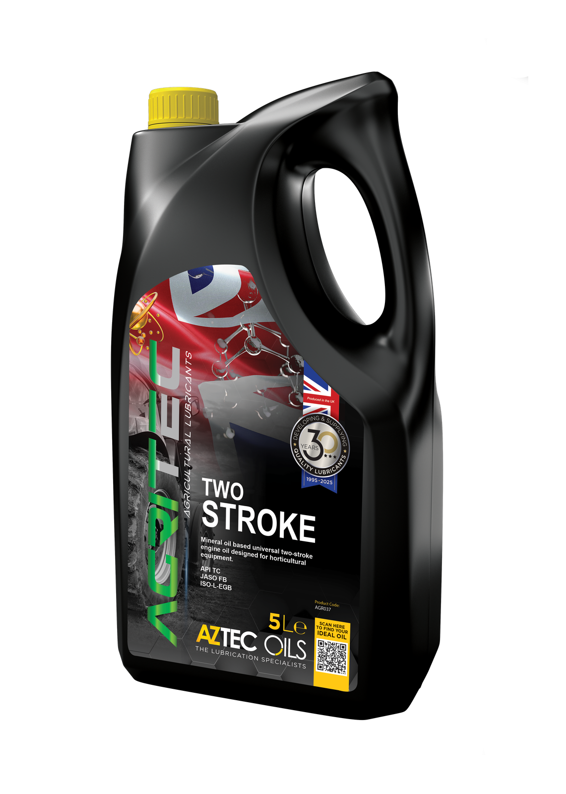 3x5L Agritec Two Stroke Oil All Makes & Models
