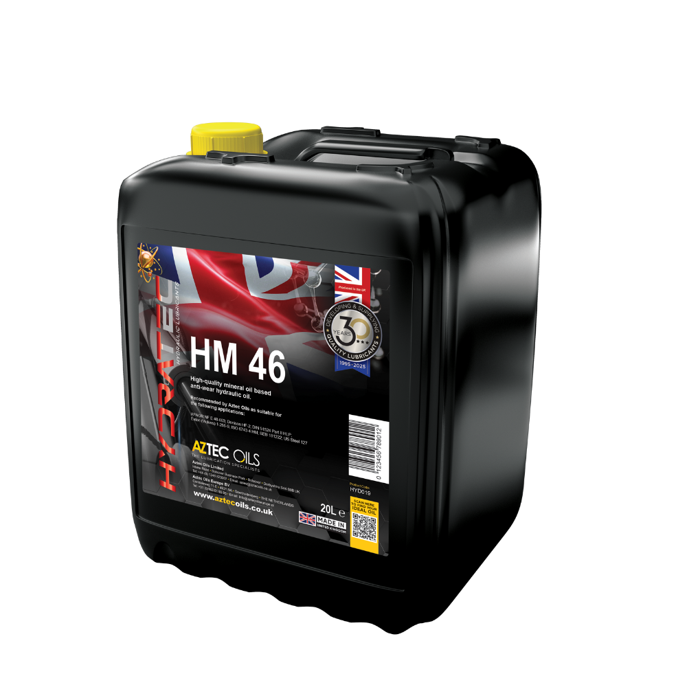 20L Hydratec HM ISO 46 Hydraulic Oil DIN 51524 Part II HLP US Steel 127 AFNOR
