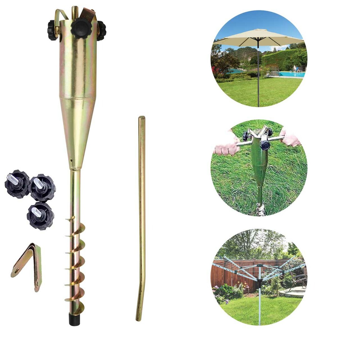 Steel Lawn Aerator Spike Roller For Garden Grass