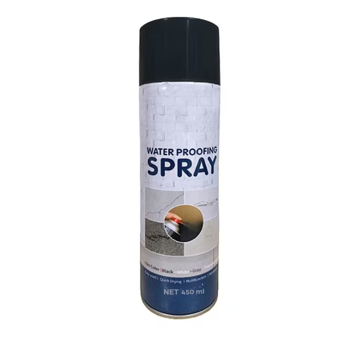 Spray Etansare Macvi® 450ml Hidroizolatie Rapida, Impermeabilizare Crapaturi, Protectie de Lunga Durata, Negru