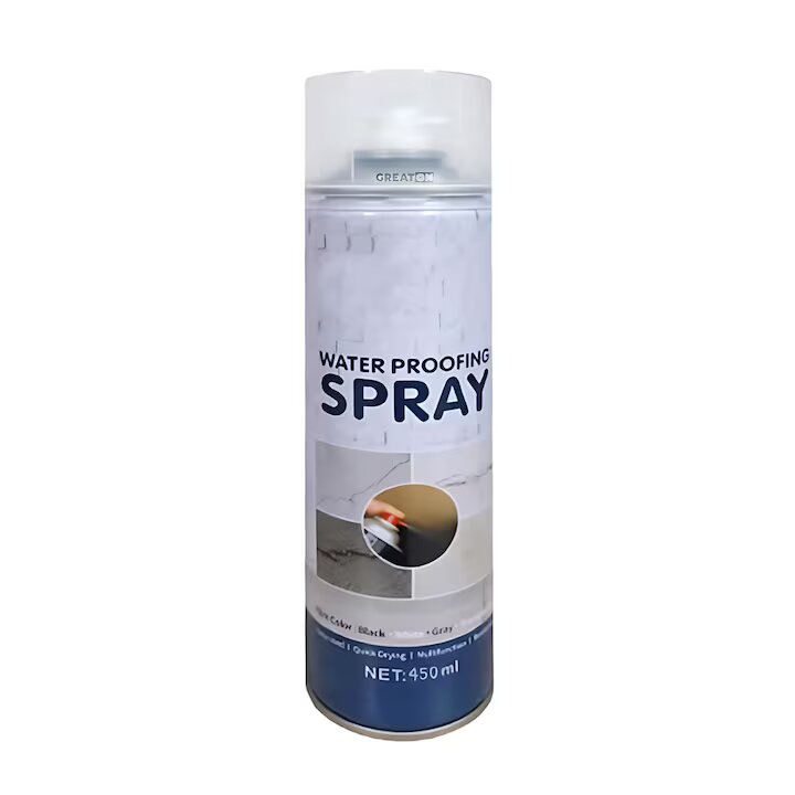 Spray Etansare Macvi® 450ml Hidroizolatie Rapida, Impermeabilizare Crapaturi, Protectie de Lunga Durata, Transparent