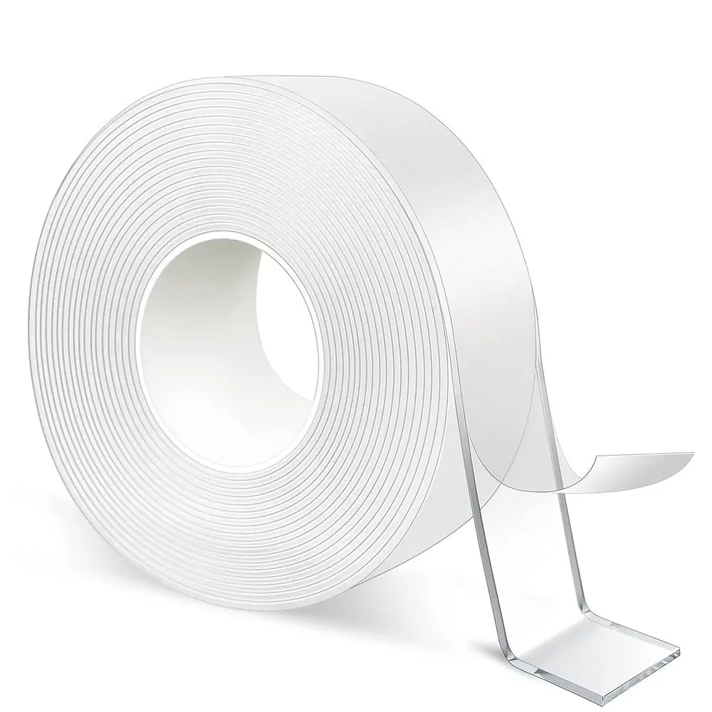 Banda Dublu Adeziva Puternica Macvi®, cu Tehnologie Nano, 3m, 30mm, Transparenta