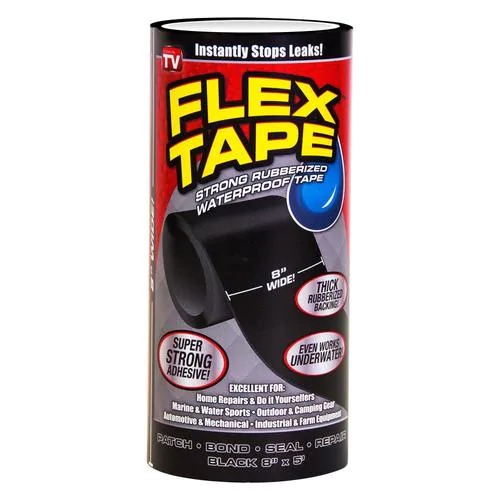 Banda Flex Tape XL 8" Lata Adeziva reparatoare rezistenta