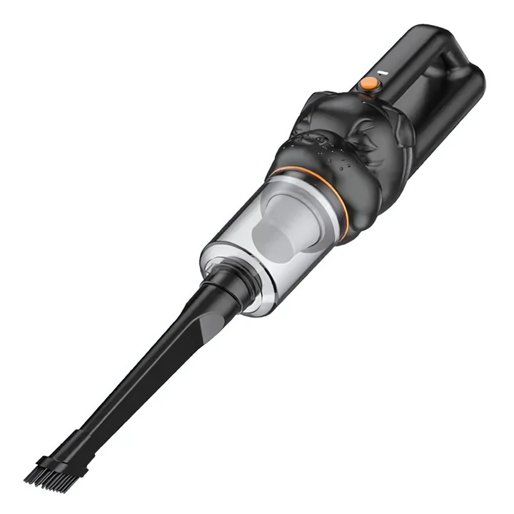 Aspirator Auto si de Birou Portabil Macvi® cu Functie de Suflare si Aspiratie, Mini, Putere Mare, Reincarcabil USB