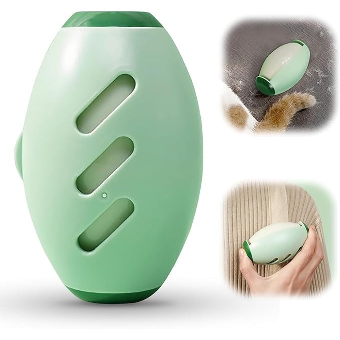 Set 2 role scame reutilizabile Macvi®, lavabile, super adezive, mini, portabile, ideale pentru haine, par de animale si calatorii