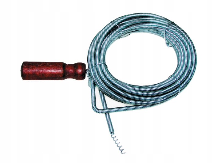 Spirala kanalizacyjna ocynkowana żmijka 5 mm,5 m