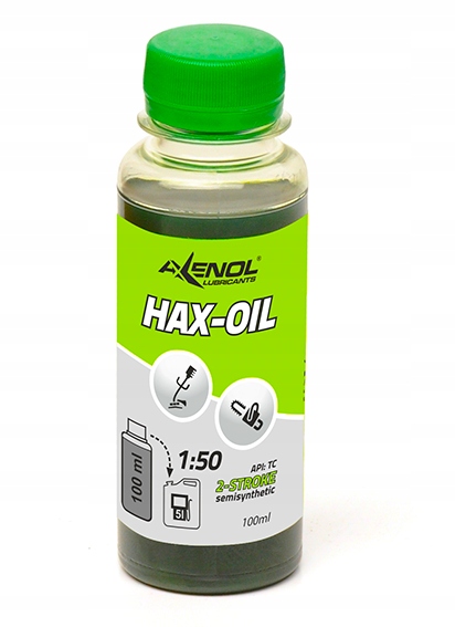 OLEJ DO SILNIKA DWUSUWA PIŁY KOSIARKI HAX-OIL 100 ML
