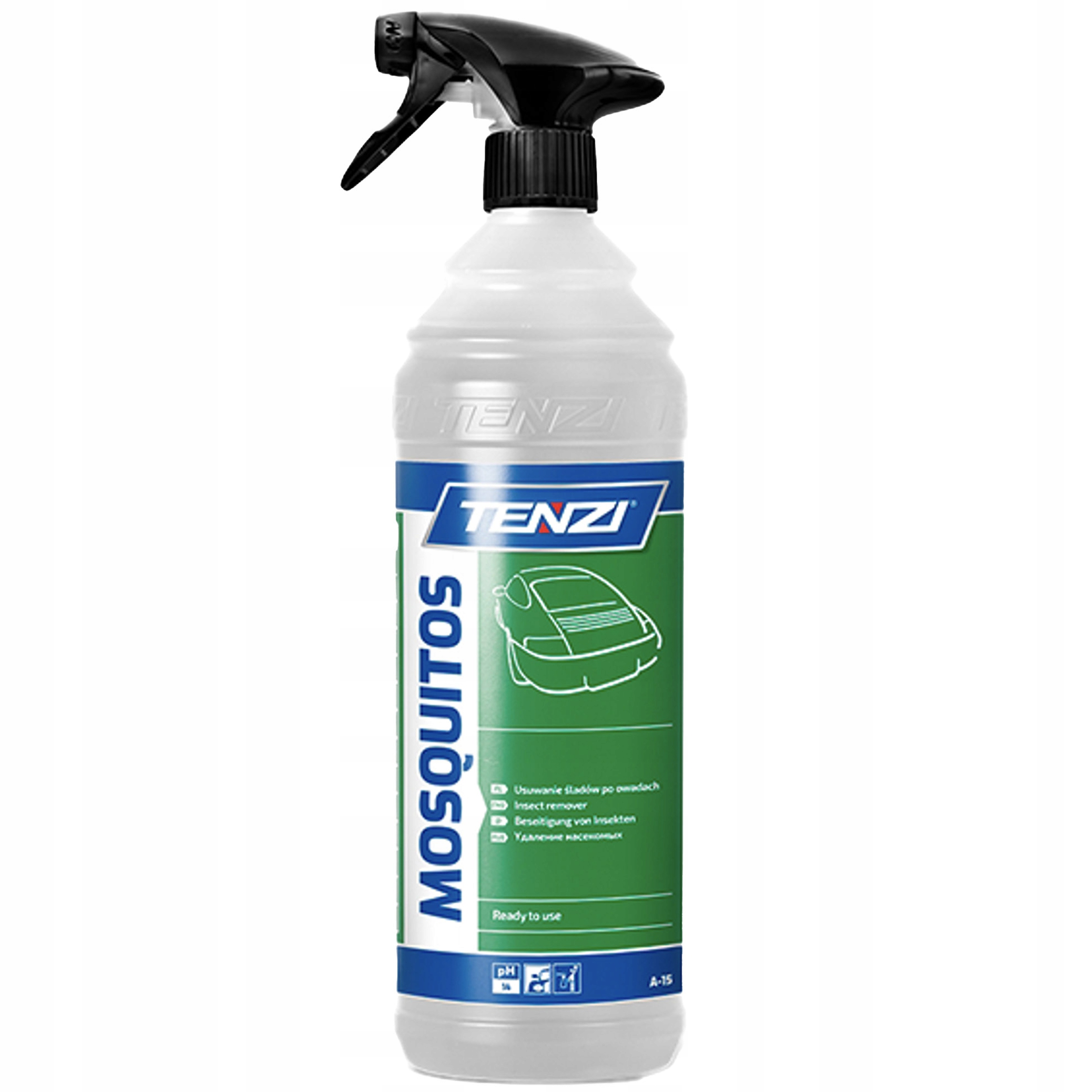 Płyn do zmywania owadów z karoserii TENZI Mosquitos / 1l z atomizerem