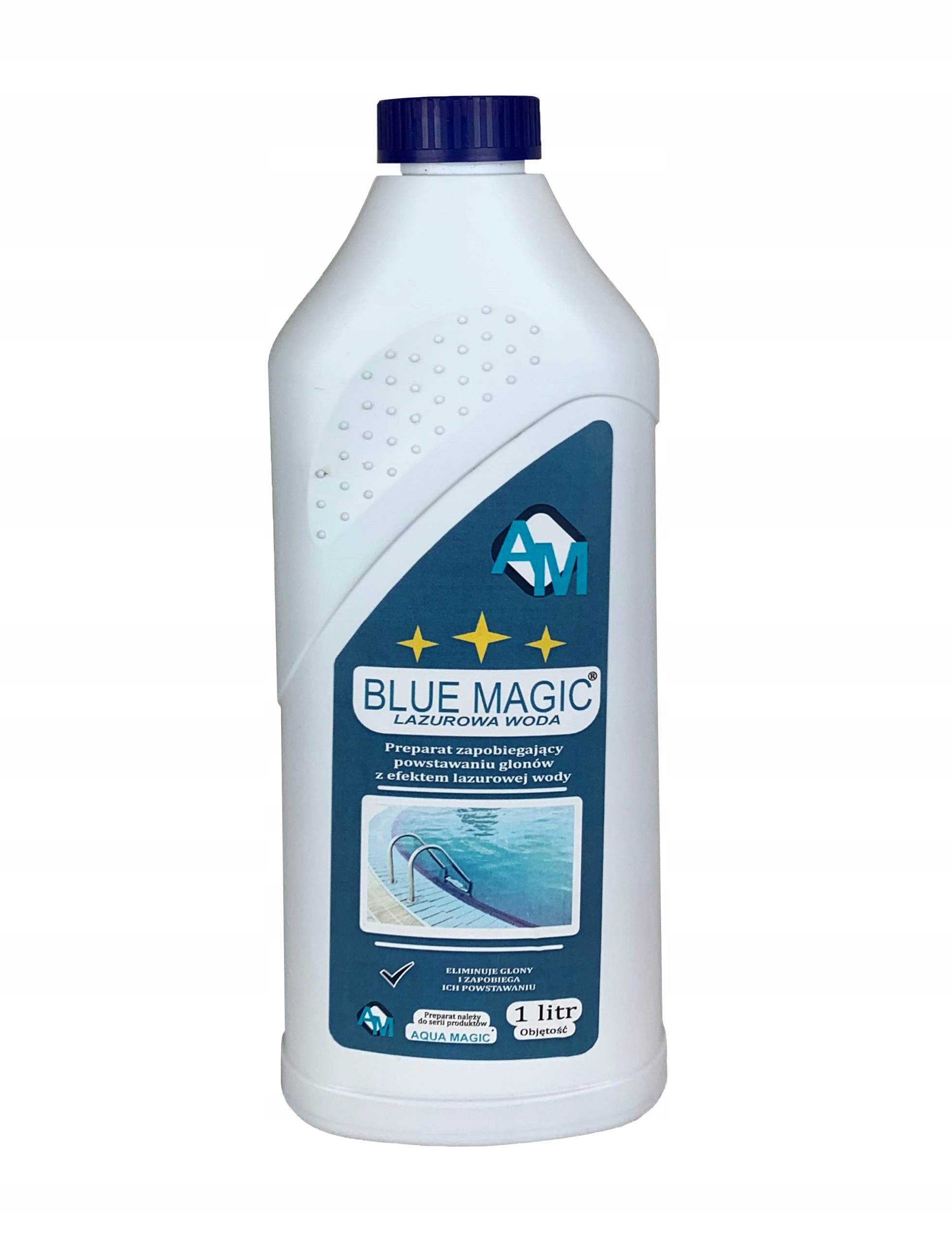 BLUE MAGIC 1000ml na GLONY + efekt lazurowej wody