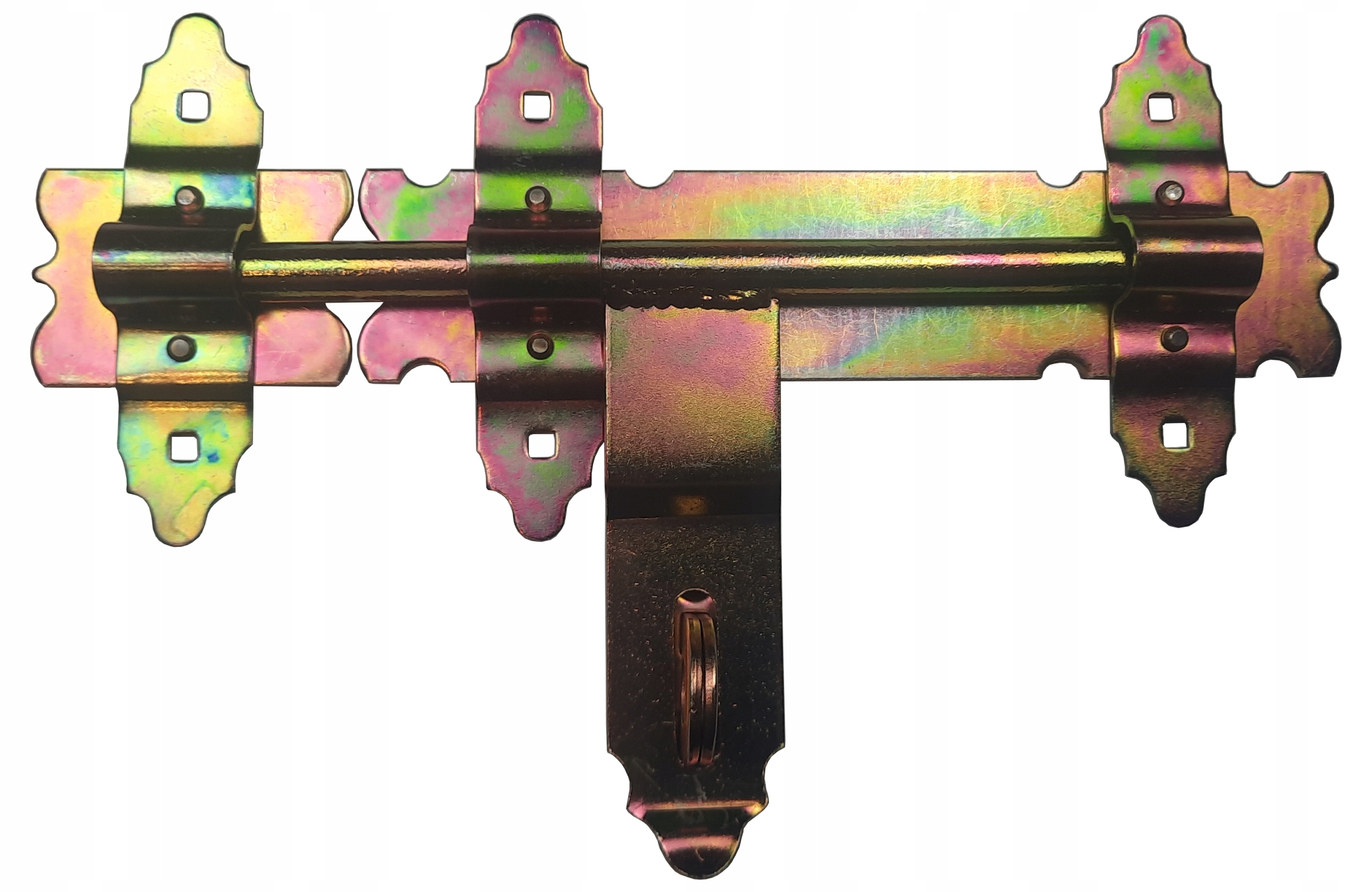 Zasuwa drzwiowa bramowa 350 mm ocynk
