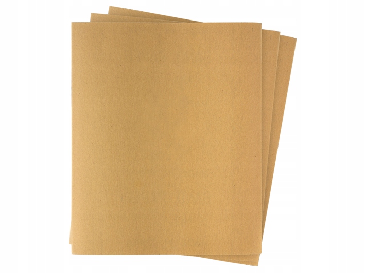 Papier ścierny P80,P120,P320 zestaw arkusze 15 szt
