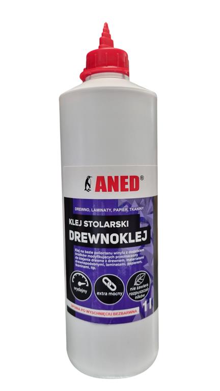 Klej do drewna uniwersalny typu Vikol wikol stolarski 500 ml