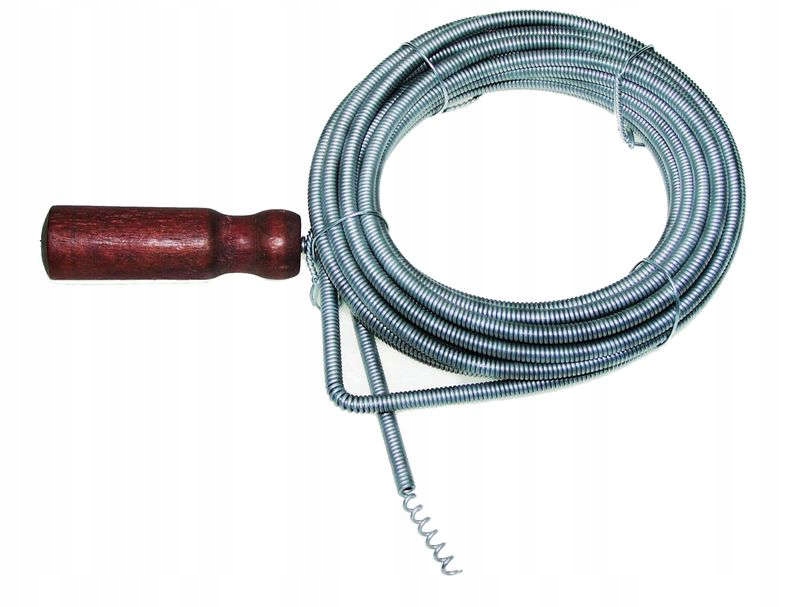 Spirala kanalizacyjna ocynkowana żmijka 9 mm,15 m