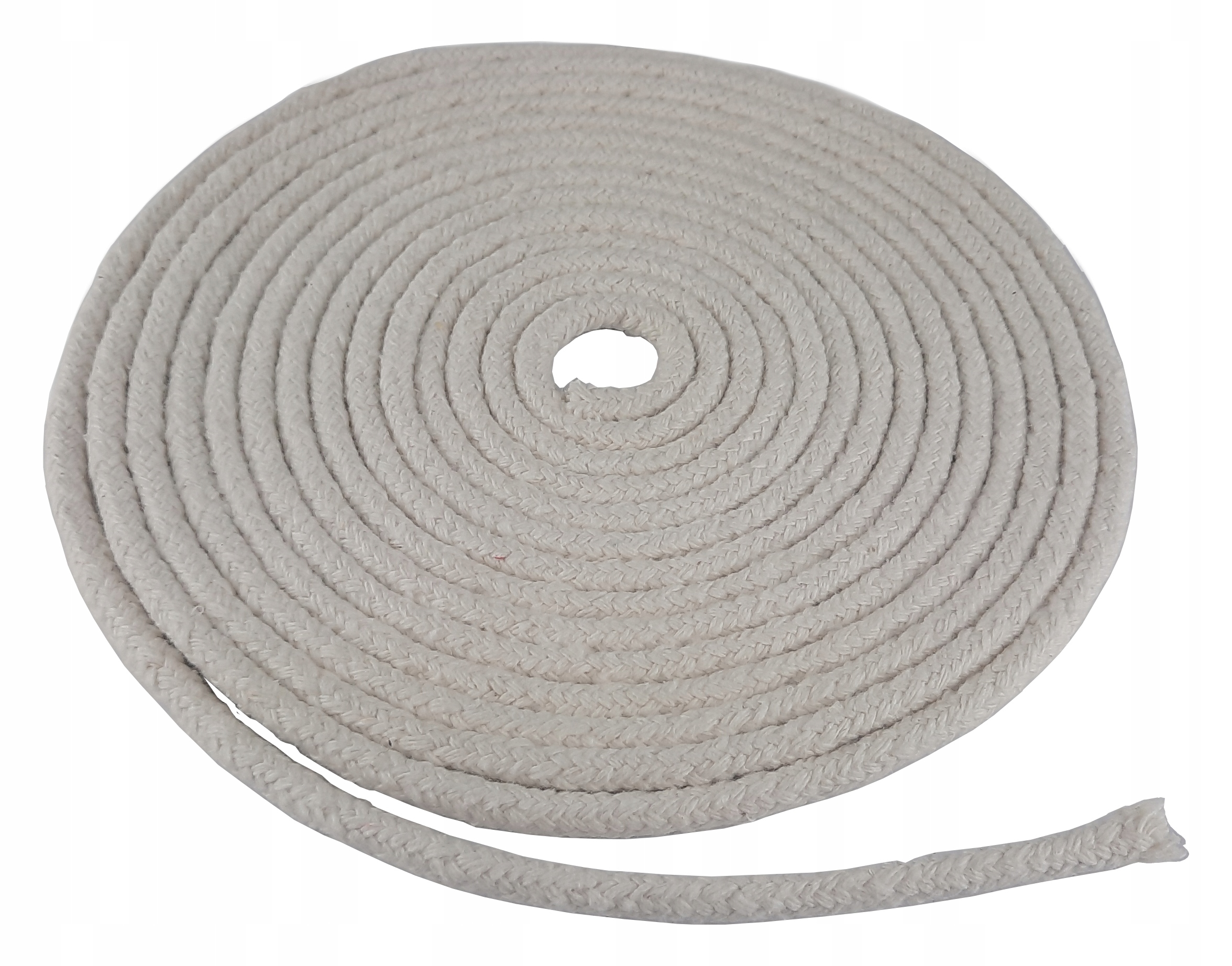 Knot okrągły do lampy naftowej - 6mm x 5 m
