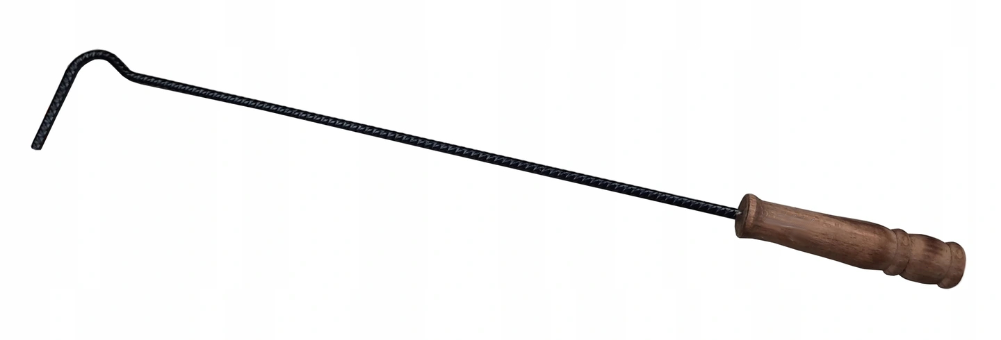 POGRZEBACZ do pieca kominka 55cm ZE STALI ZBROJENIOWEJ fi 6mm