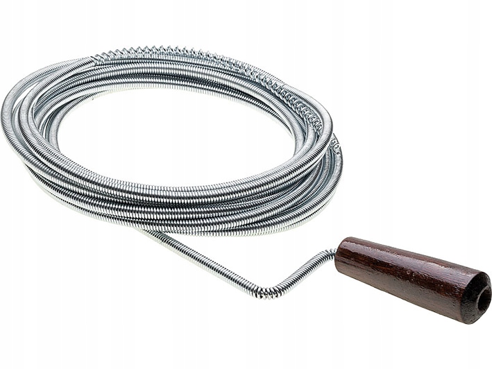Spirala kanalizacyjna ocynkowana żmijka 6 mm,5 m